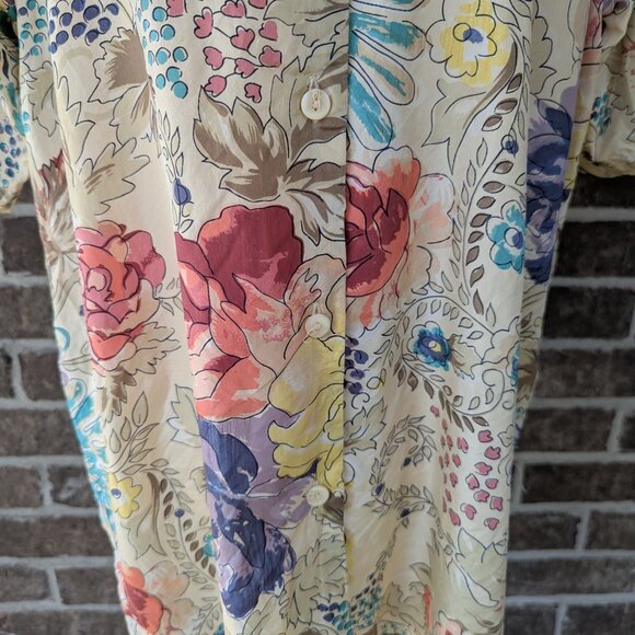 Vintage Stunt Collection Silk Top - Picture 6 of 8